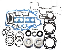 Kawasaki KAF620 Engine Rebuild Kit with Standard Size Pistons and Rings