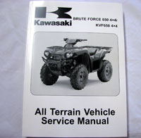 99924-1363-08 Kawasaki Brute Force 650 Service Manual KVF650F