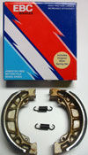 XBR120X Yamaha Rear Brake Shoes