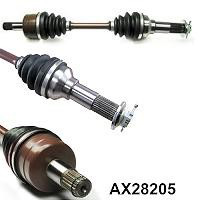 AX28205 Yamaha 450 Complete Front Right Axle Shaft