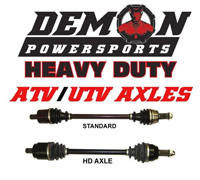 AX14024HD  Honda TRX500 Demon Heavy Duty Front LEFT Complete Shaft