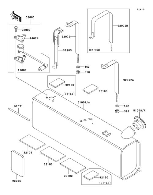 Kawasaki Mule Parts Diagram
