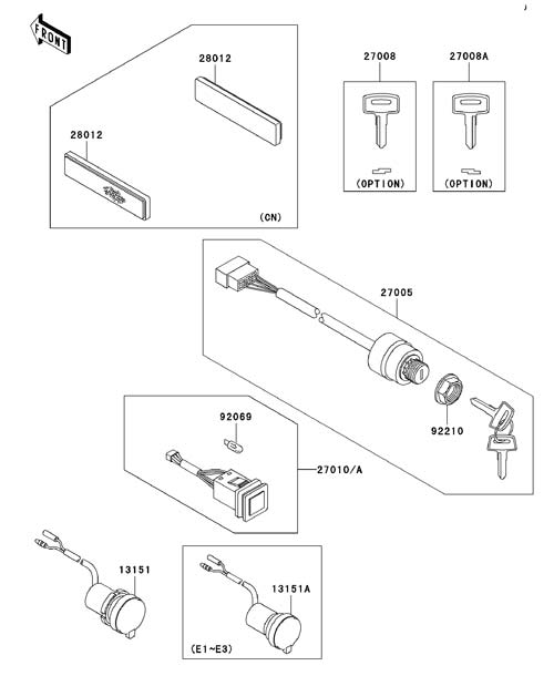 Kawasaki Mule Parts Diagram - Wiring Diagram