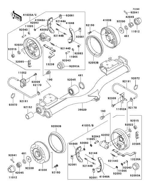 Kawasaki Mule Parts Diagram