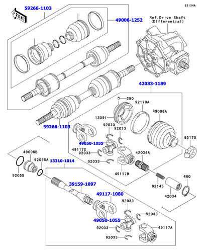 39159-1097 SHAFT-DRIVE