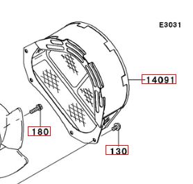 14091-0010 COVER,FAN