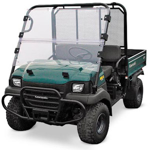 P2317-0089 Kawasaki Mule 3000 Plastic Hinged Windshield