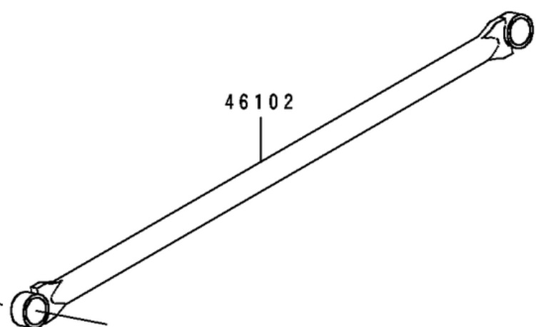 46102-1297 ROD OEM KAWASAKI