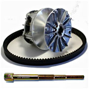 49093-1069 Kawasaki Mule Drive Converter w/  Replacement Belt (HP2026) & Puller Tool
