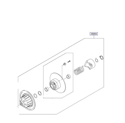 49094-0045 Replacement CONVERTER-ASSY-DRIVEN