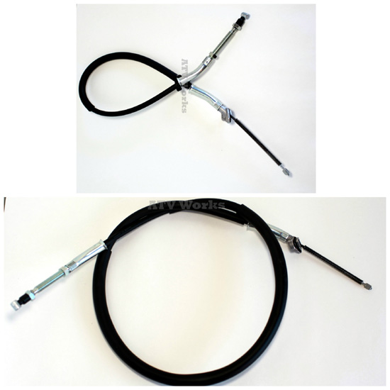 Kawasaki Mule 600 / 610 / SX Parking Brake Cable Kit (Left & Right)