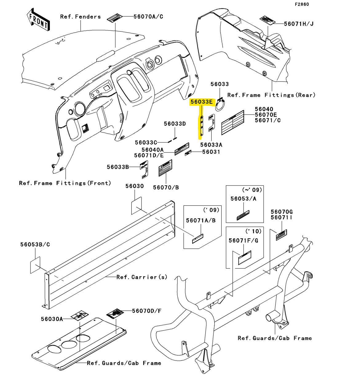 56033-0056 LABEL-MANUAL,SHIFT