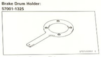 57001-1325 HOLDER BRAKE DRUM *E