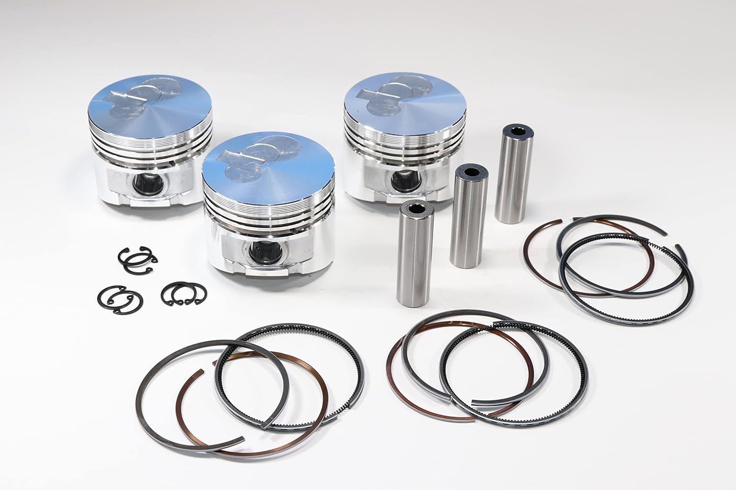 3 Kawasaki 3010/4010 Mule Diesel KAF950 Engine Piston Kits