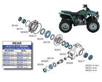 BK2006 Yamaha Rear Differential Kit