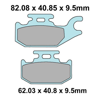 XBR320B Yamaha/Suzuki Brake Pads