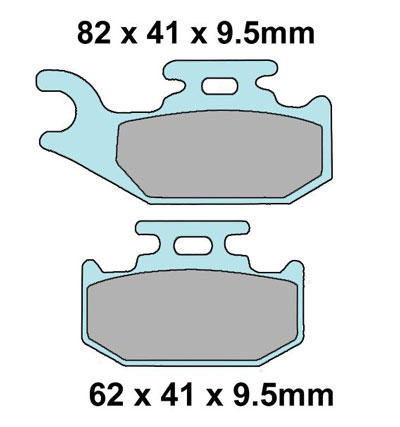 XBR327B Armor Tech  Brake Pads