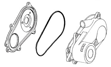 CL511 Polaris Clutch Cover Gasket