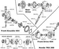 ATV Bearings, Seals, Gears, Differentail, Diagram kubota rtv wiring schematics 