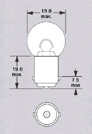 XHL119 Tail Lamp Bulb