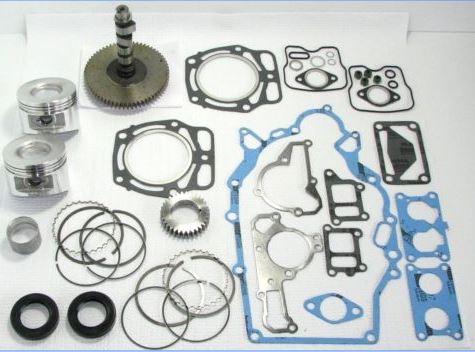 Kawasaki KAF620 Engine Rebuild Kit with Camshaft and .50 Oversize Pistons and .50 Rings