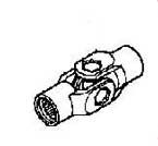 XUJ103 Honda Universal Joint with Yokes