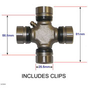 XUJ503 Polaris Rear Axle Universal Joint