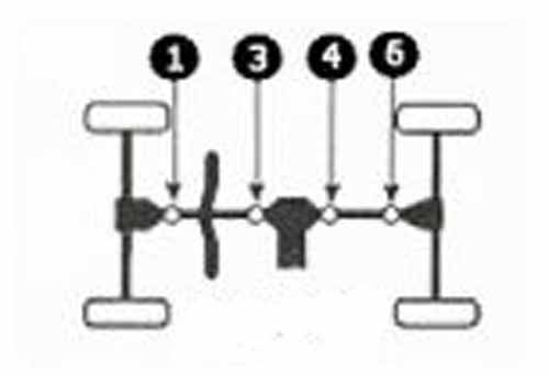 XUJ200 Universal Joint - Yamaha