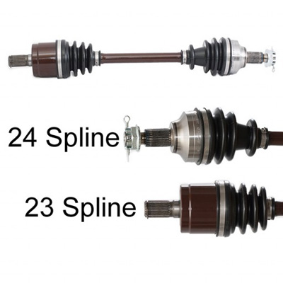 AX0127H Honda TRX420 LEFT OR RIGHT REAR Axle