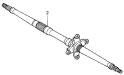 AX115 TRX 90 Rear Axle