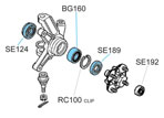 BK1403 Honda  Front Wheel Kit