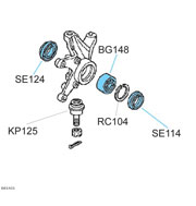 BK1421 Front Wheel Kit