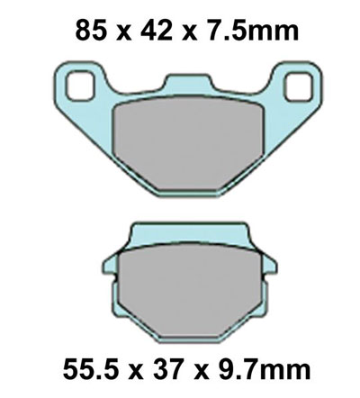 XBR328B Armor-Tech Brake Rear Pads