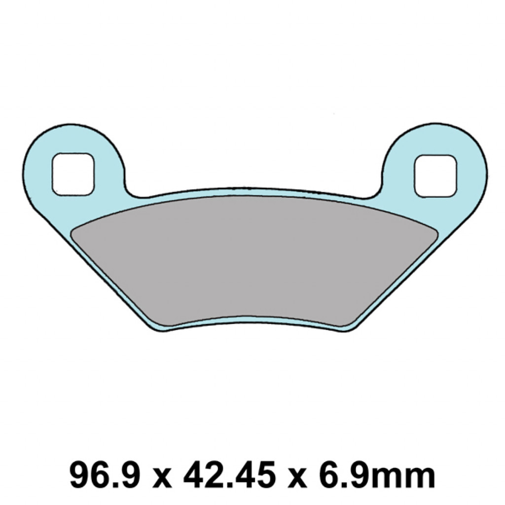 XBR510B  Polaris Brake Pads
