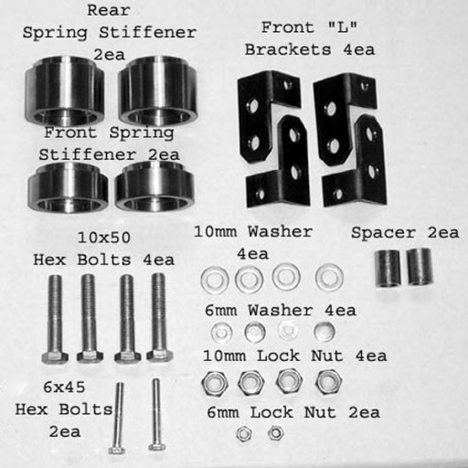 XLK111 Honda Rincon Lift Kit