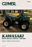 XRM465 Kawasaki Bayou 220/250 Repair Manual